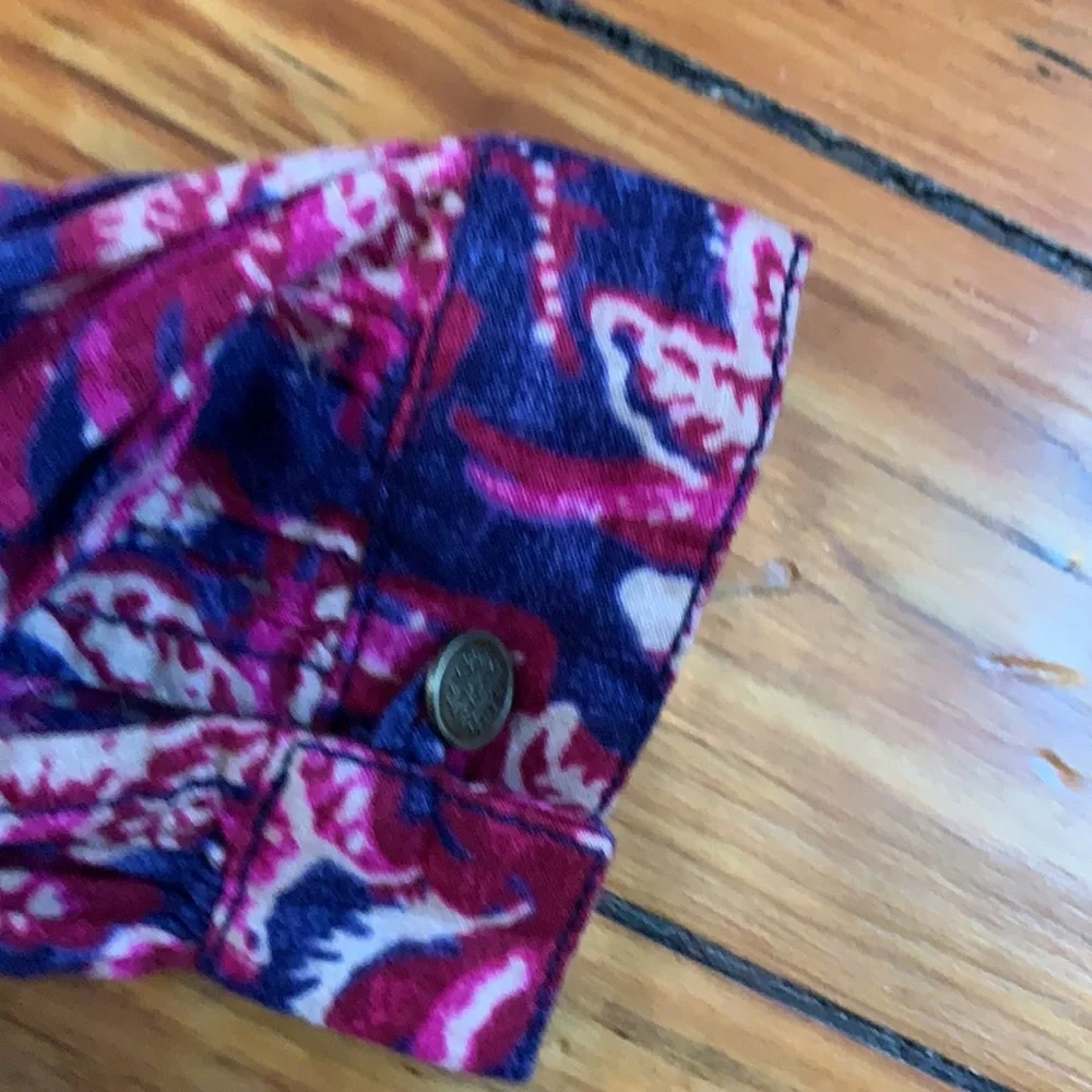 Anthropologie Pilcro and‎ the letterpress front tie blouse. NWOT. Retail 88